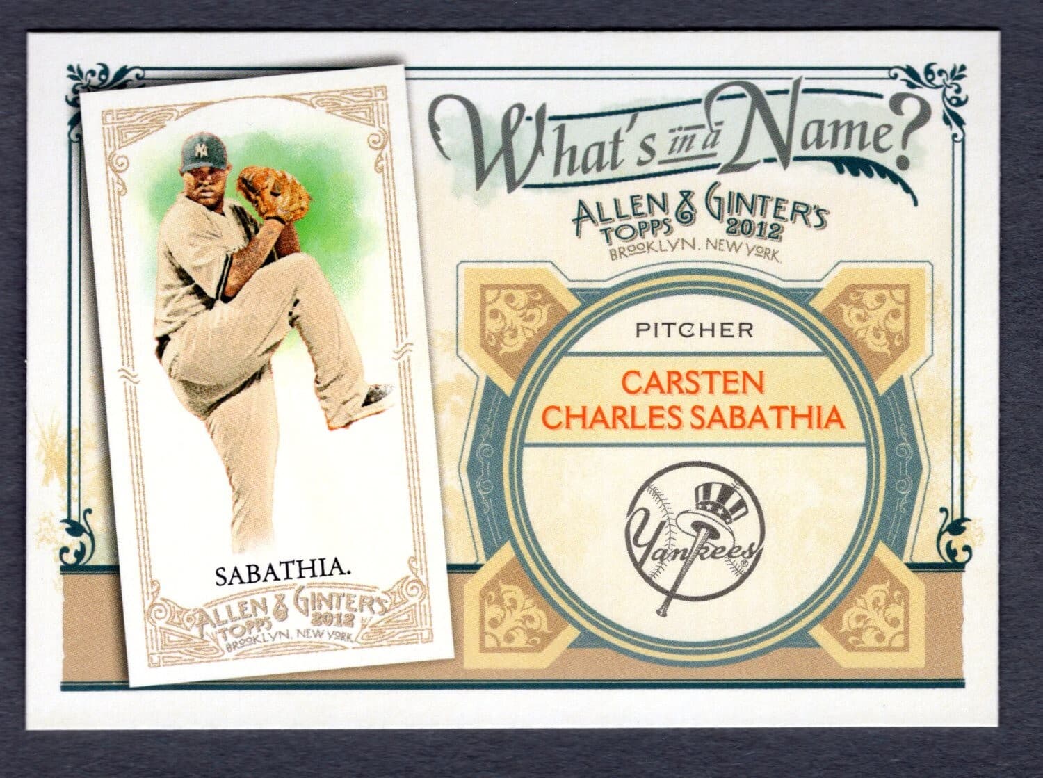 ALLEN & GINTER'S CARSTEN CHARL 2012 Topps 2012 Topps
