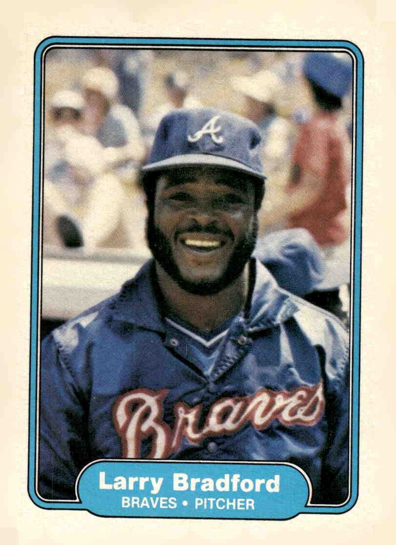 Larry Bradford 1982 Fleer 1982 Fleer
