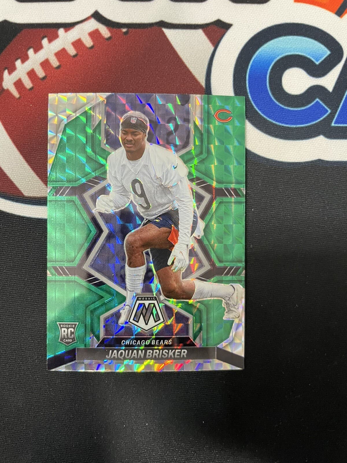 Jaquan Brisker Green 2022 Panini Mosaic 2022 Panini Mosaic