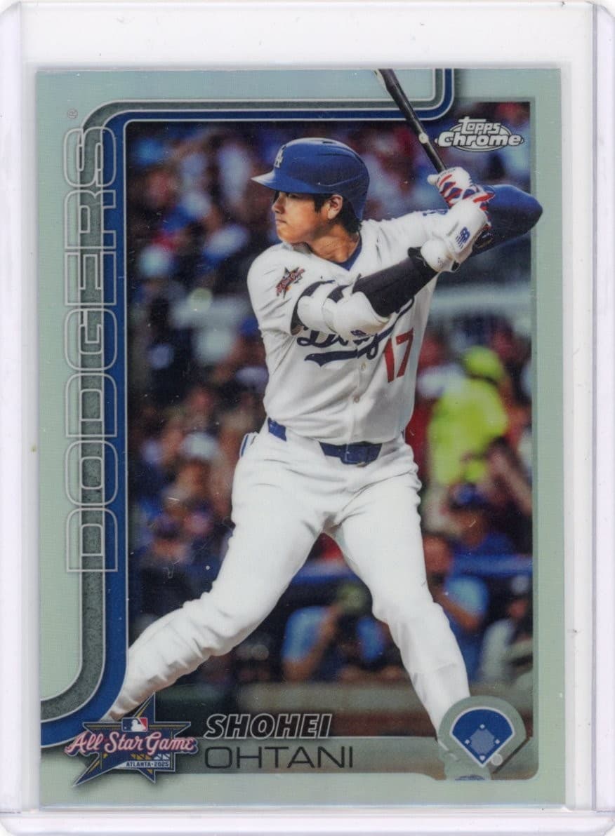 Shohei Ohtani Dodgers 2025 Topps Chrome