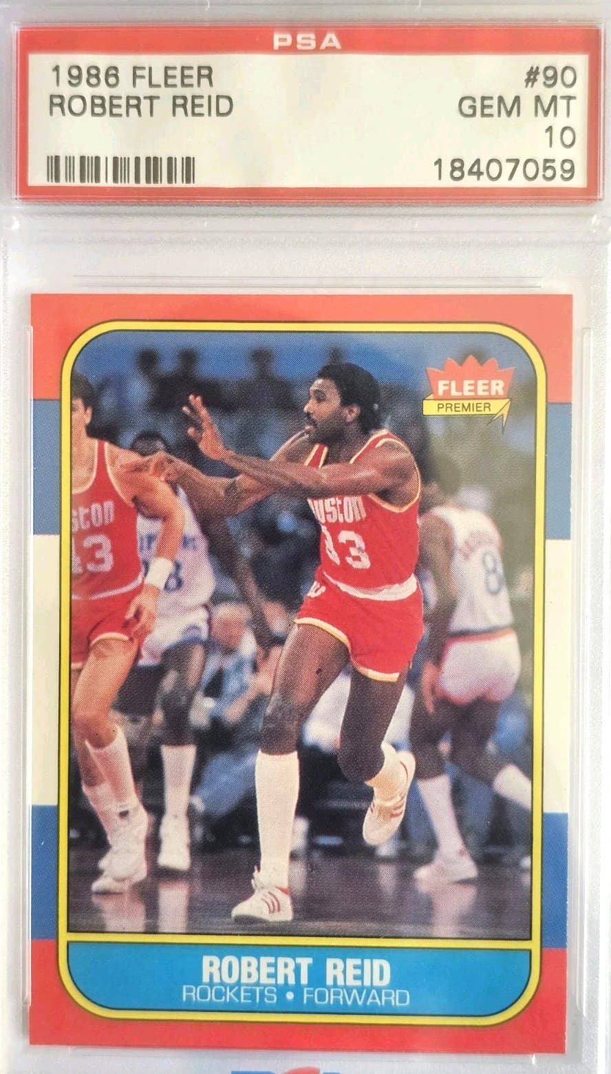 Robert Reid 1986 Fleer 1986 Fleer