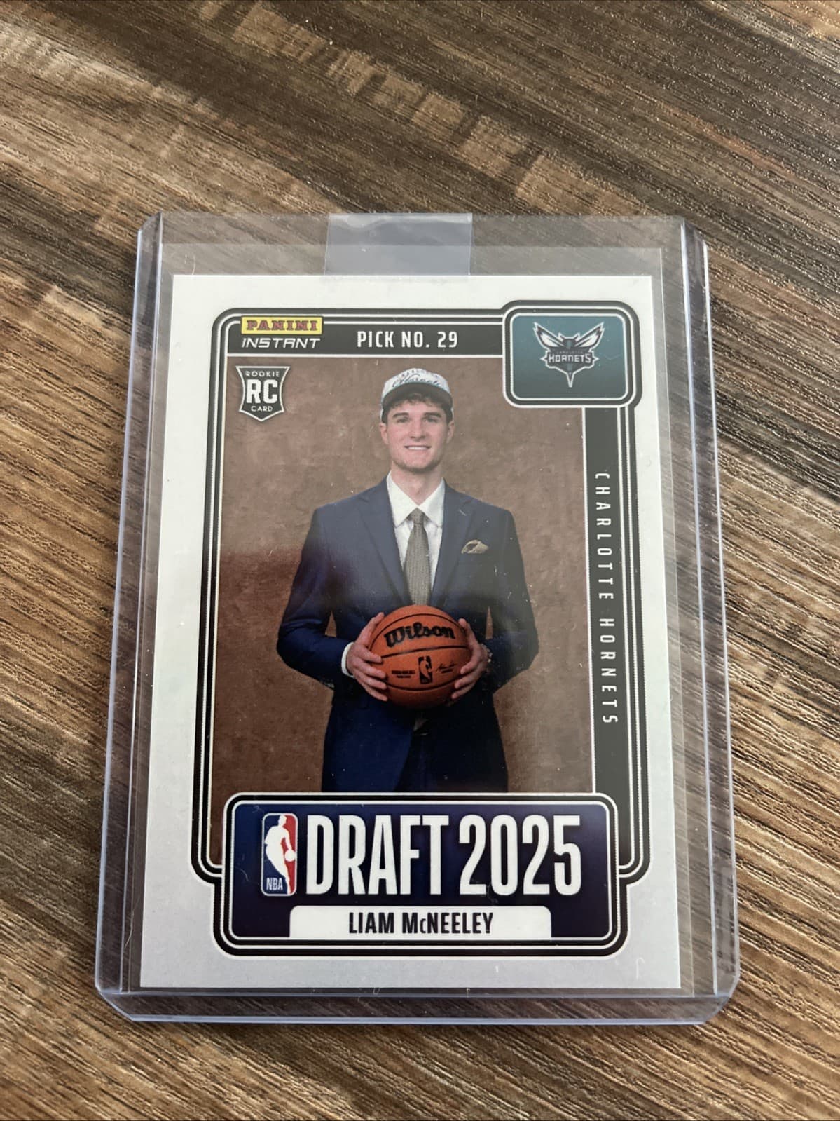 INSTANT NBA DRAFT NIGHT LIAM M 2025 Panini