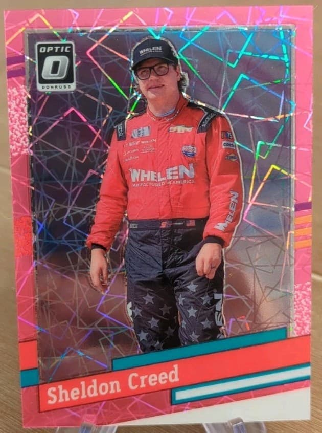 Retro Pink Velocity 2024 Donruss Optic