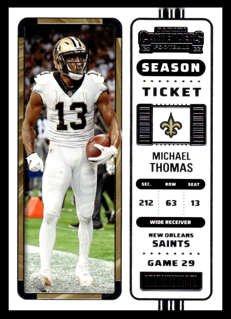 Michael Thomas New 2022 Panini Contenders 2022 Panini Contenders