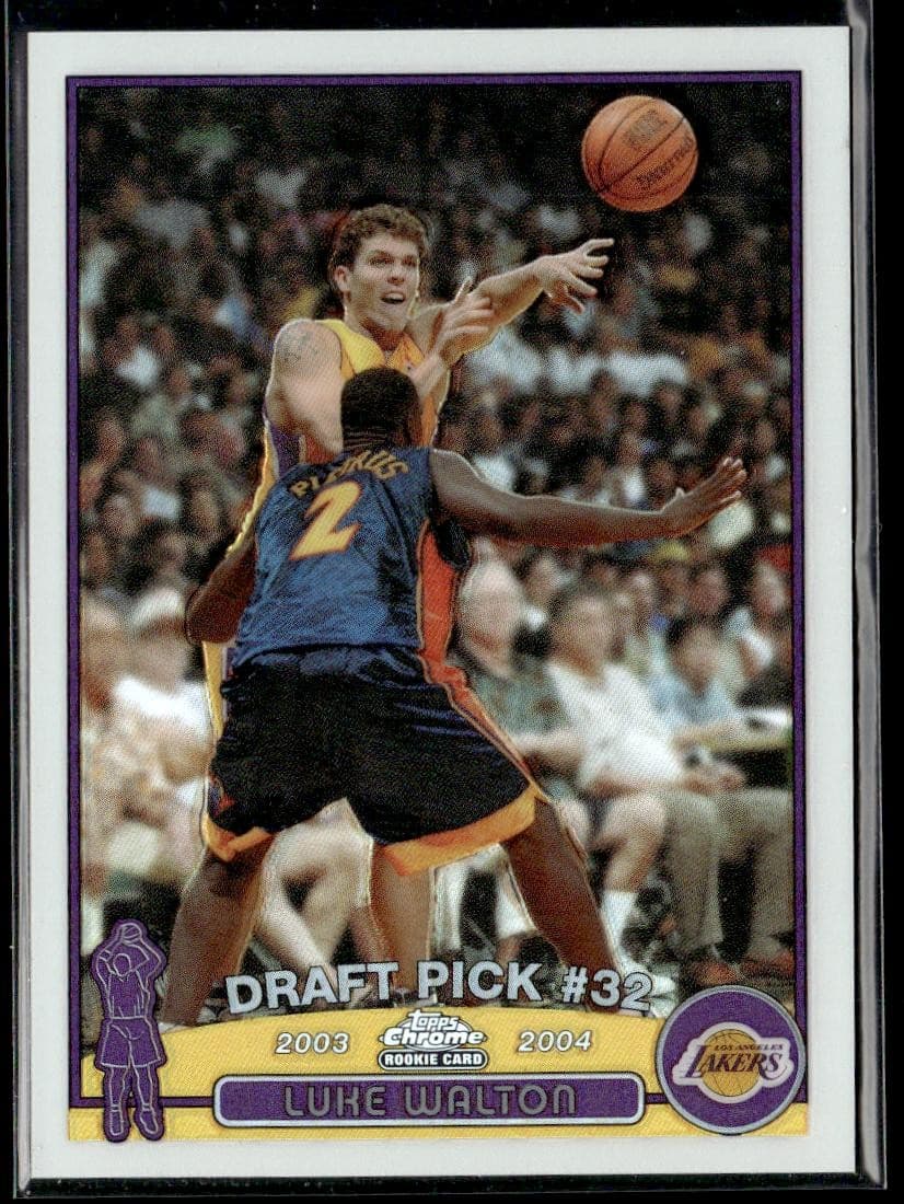 Luke Walton Refractors 2003 Topps Chrome 2003 Topps Chrome