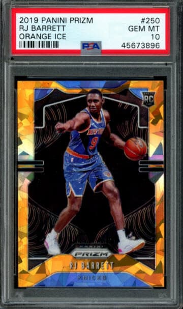 Barrett Orange Ice 2019 Panini Prizm 2019 Panini Prizm orange