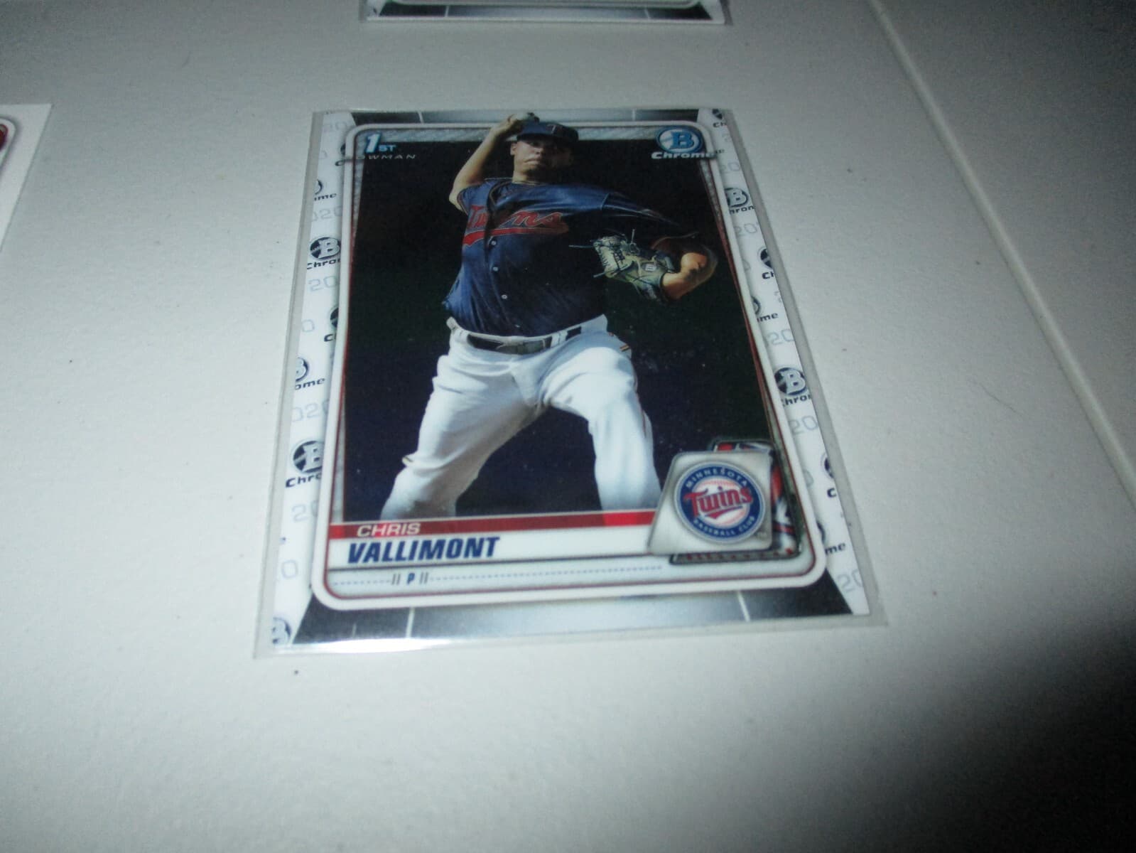 Chris Vallimont Prospects 2020 Bowman Chrome 2020 Bowman Chrome