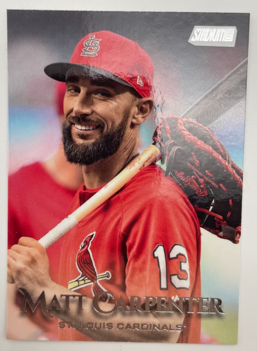 Matt Carpenter Cardinals 2019 Topps Stadium Club 2019 Topps Stadium Club
