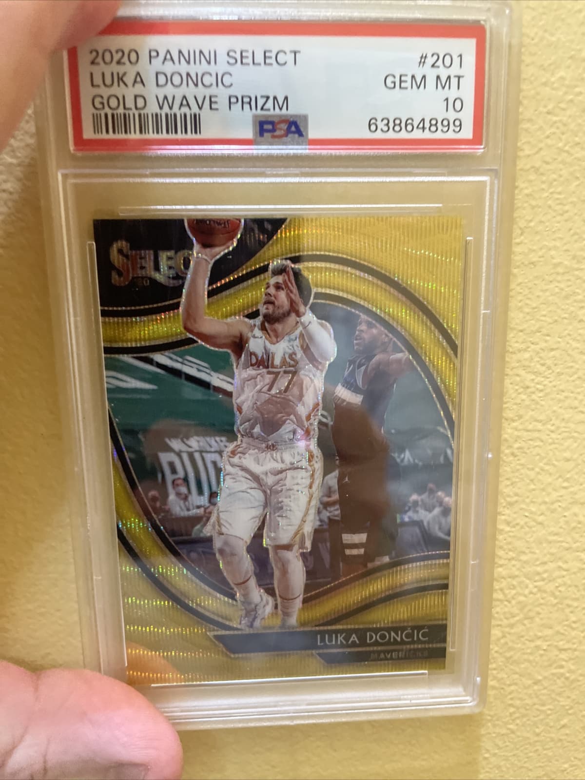 Gold Wave Luka 2020 Panini Select 2020 Panini Select