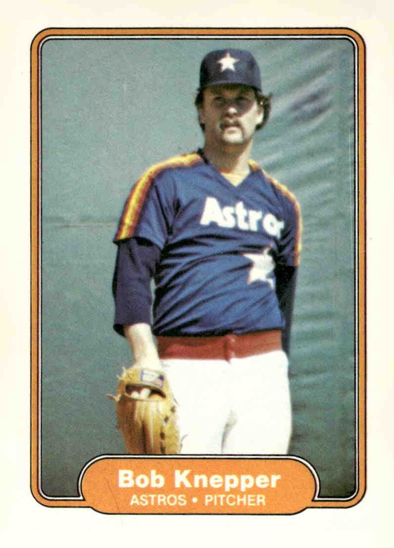 Bob Knepper 1982 Fleer 1982 Fleer