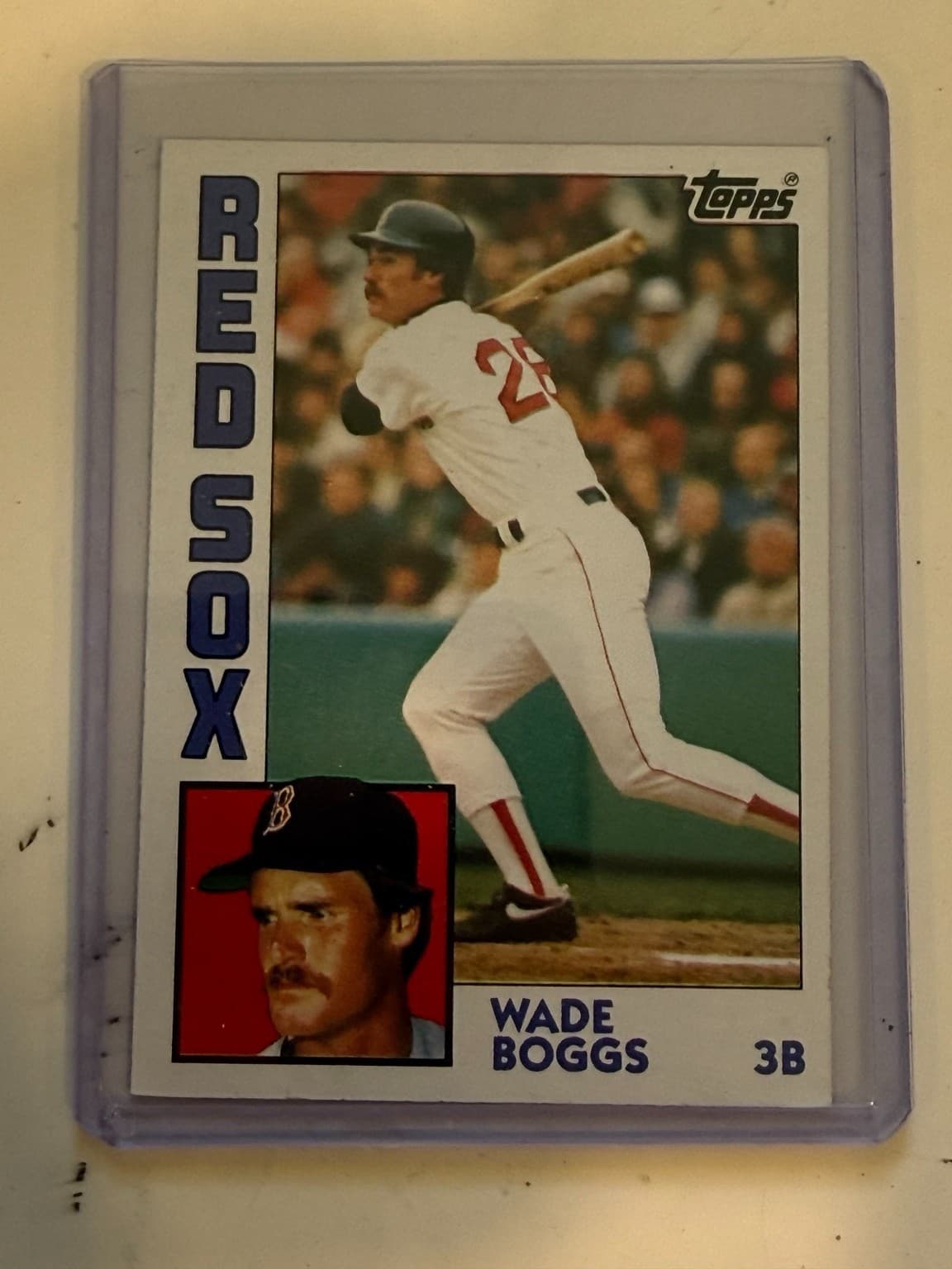 Wade Boggs Boston 1984 Topps