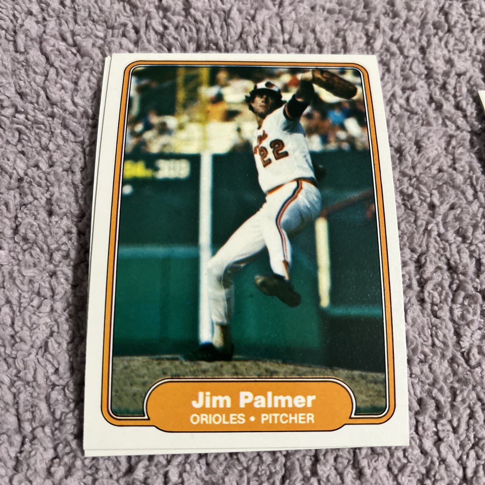 Baltimore Orioles Baseball 1982 Fleer 1982 Fleer