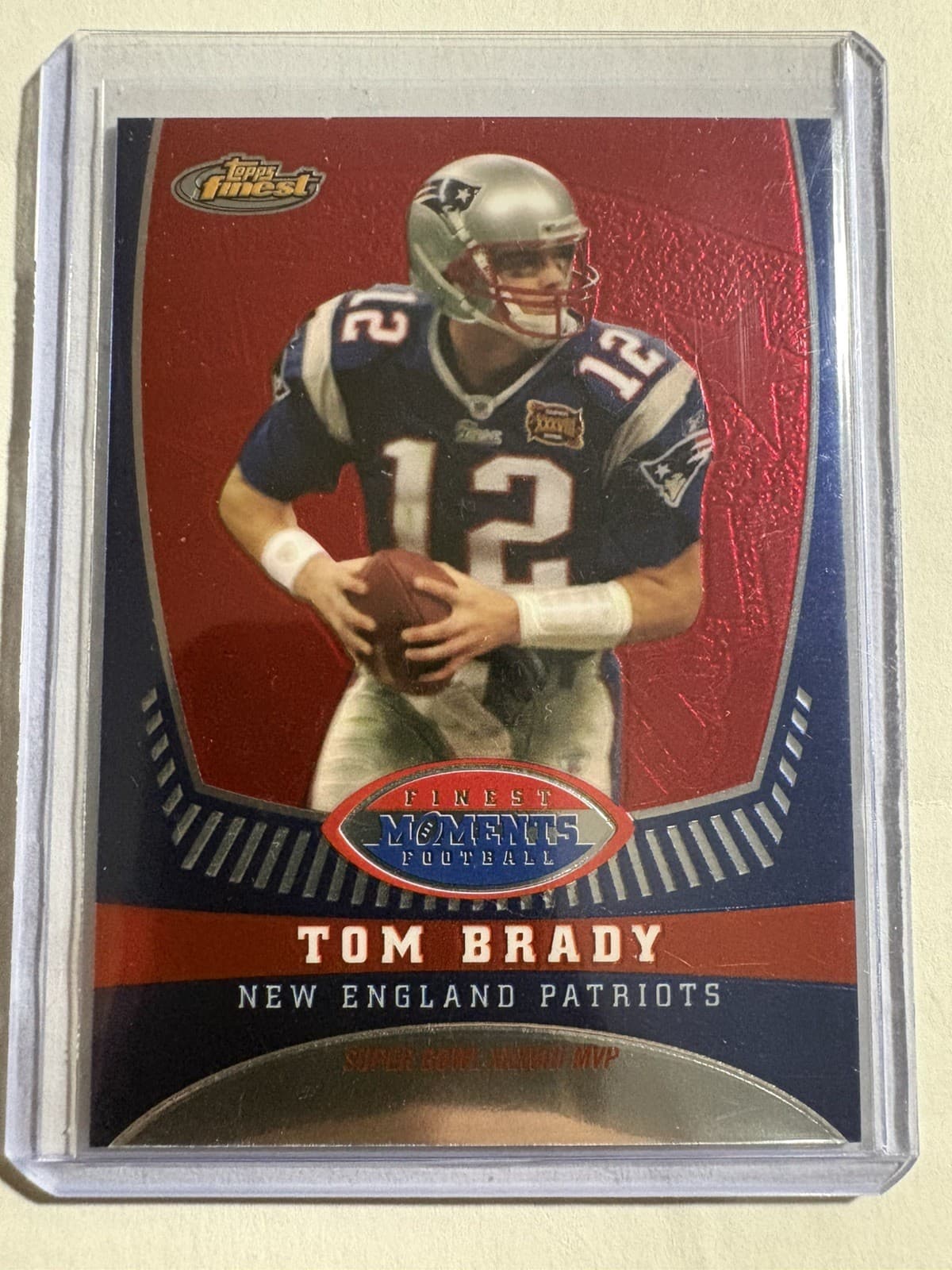 Football Tom Brady 2008 Topps Finest