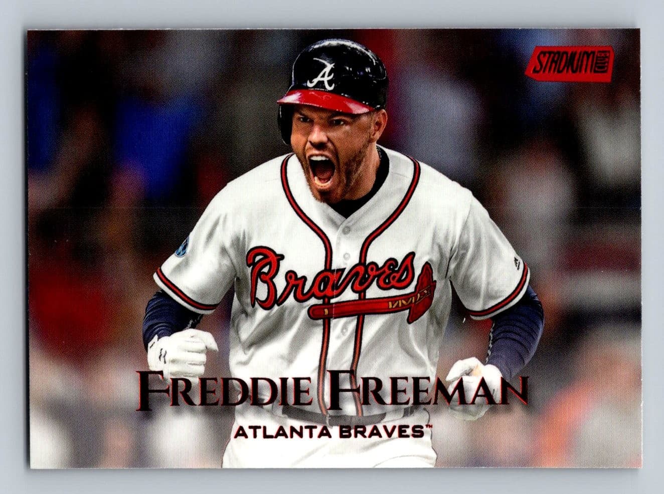 Freddie Freeman Atlanta 2019 Stadium Club