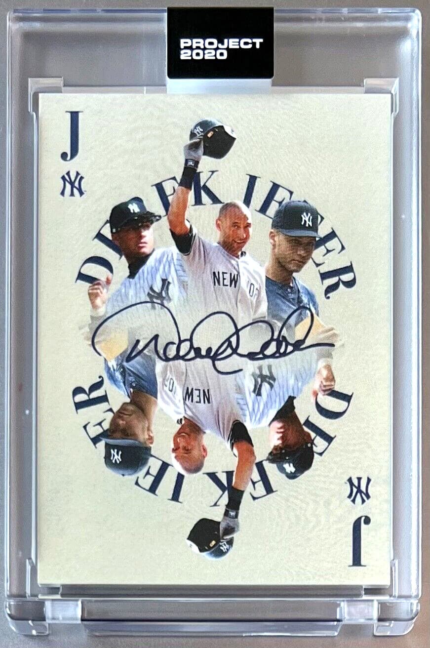 PROJECT DEREK JETER HOF by OLD 2020 Topps 2020 Topps