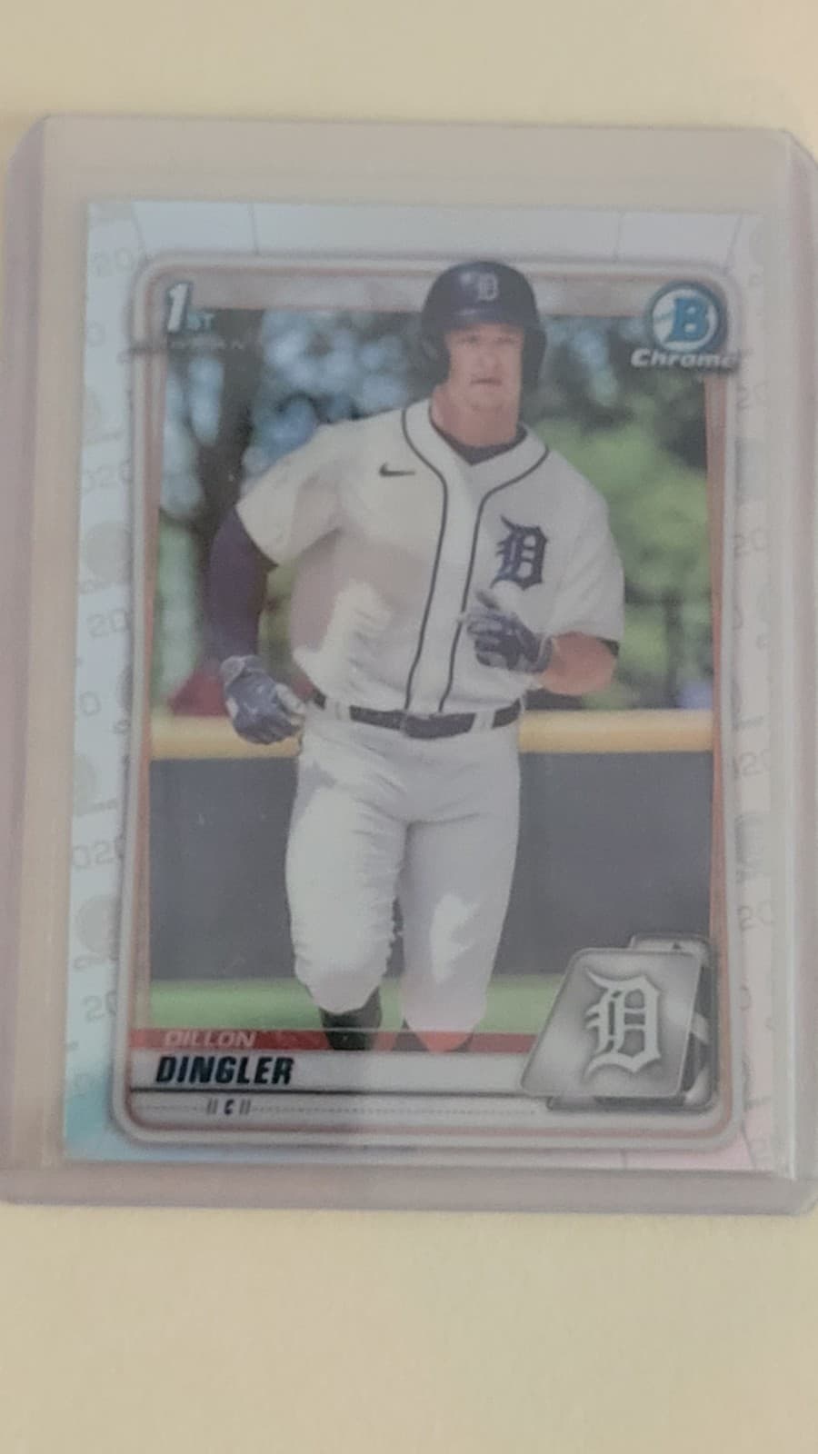 DILLON DINGLER DRAFT BASEBALL 2020 Bowman Chrome 2020 Bowman Chrome refractor