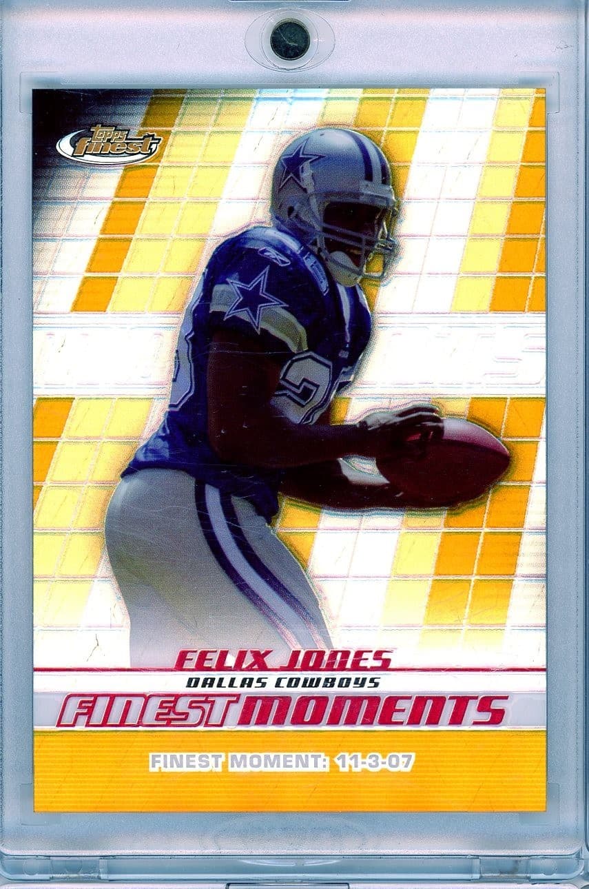 MOMENTS GOLD /50 FM-FJ FELIX J 2008 Topps Finest