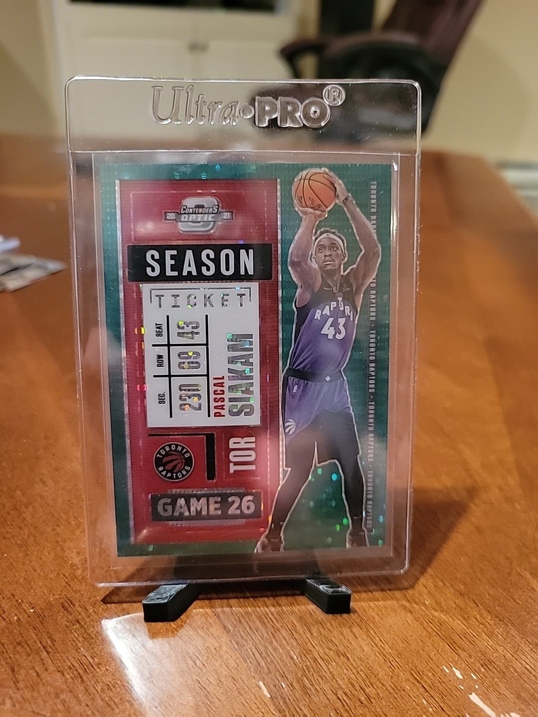 -21 PASCAL SIAKAM OPTIC GREEN 2020 Panini Contenders 2020 Panini Contenders