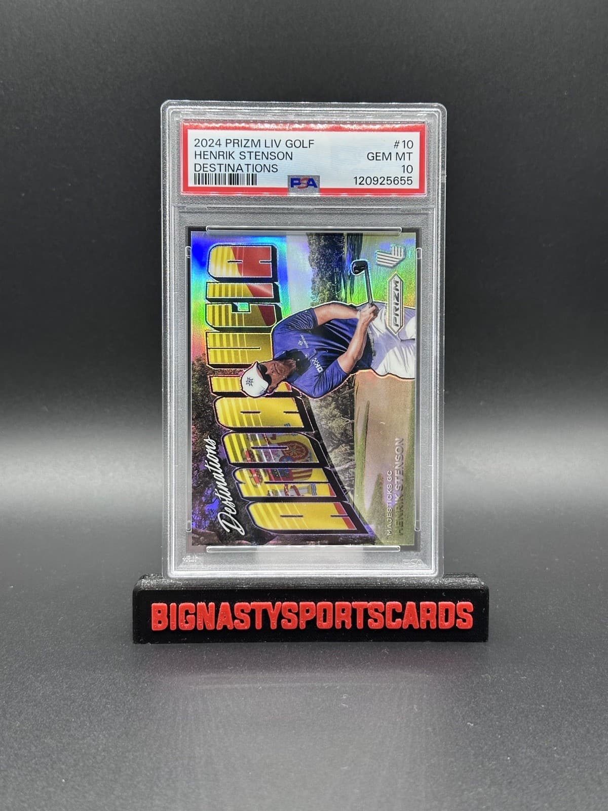Henrik Stenson 2024 Panini Prizm 2024 Panini Prizm