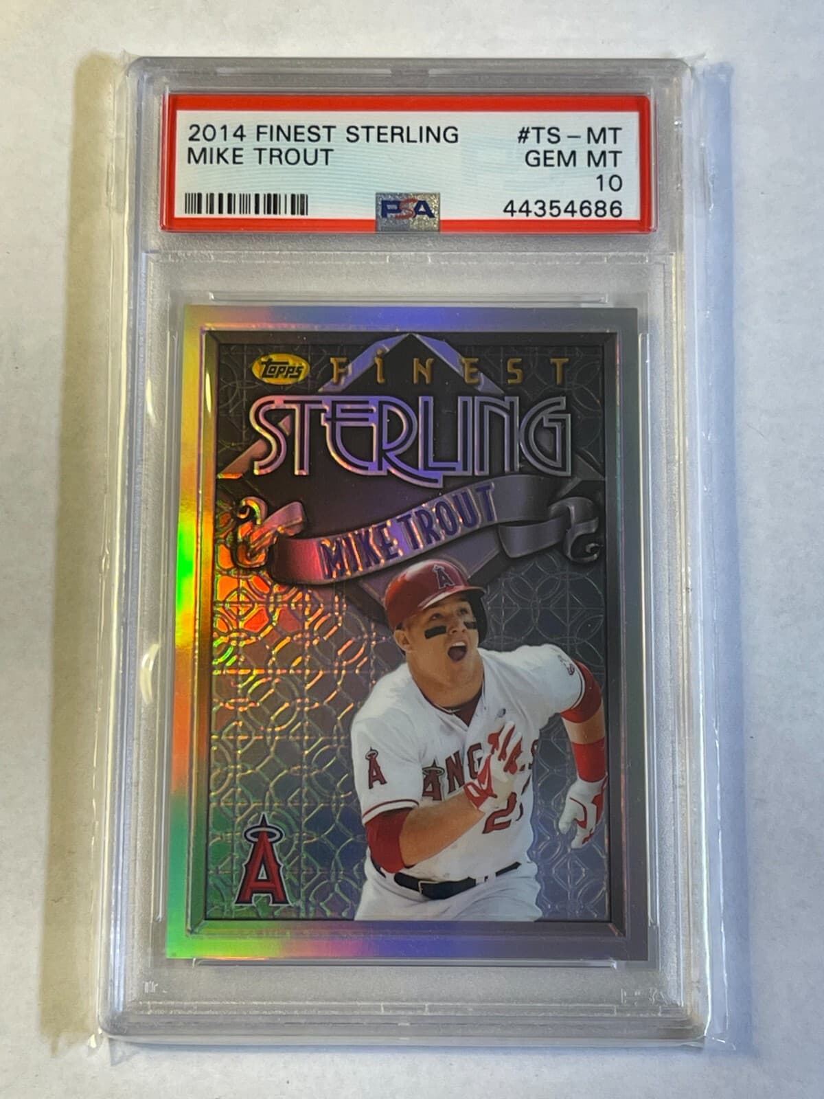 Topps Sterling Mike 2014 Topps Finest 2014 Topps Finest refractor