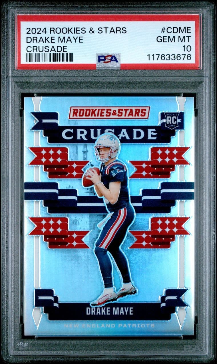 Drake Maye Crusade 2024 Panini 2024 Panini silver