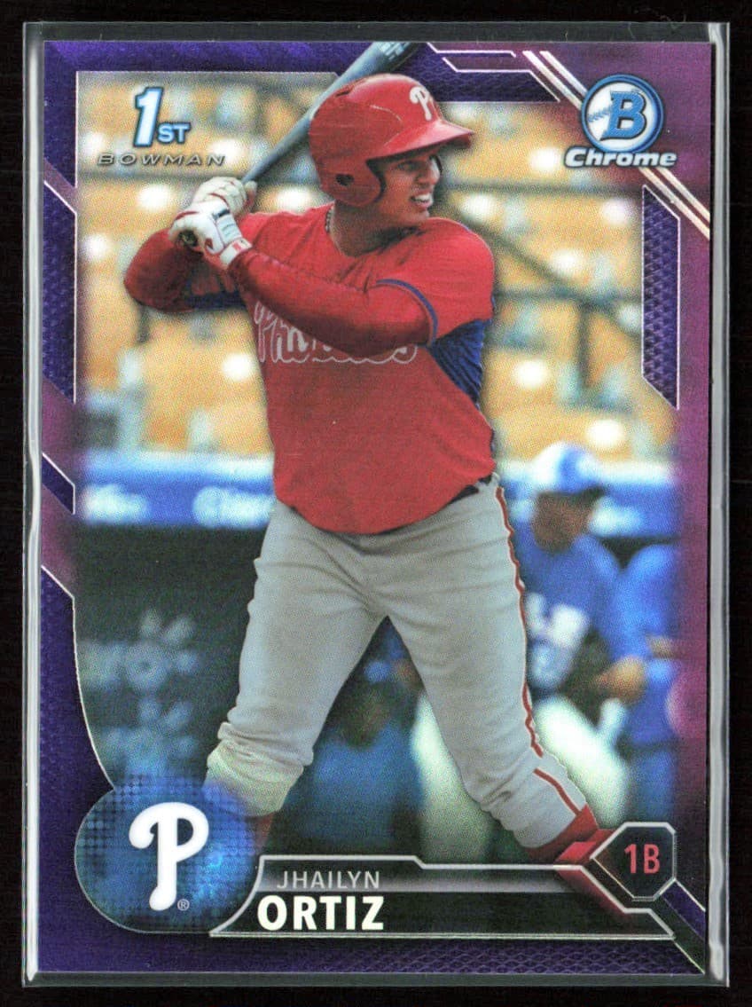 Jhailyn Ortiz Prospects 2016 Bowman Chrome