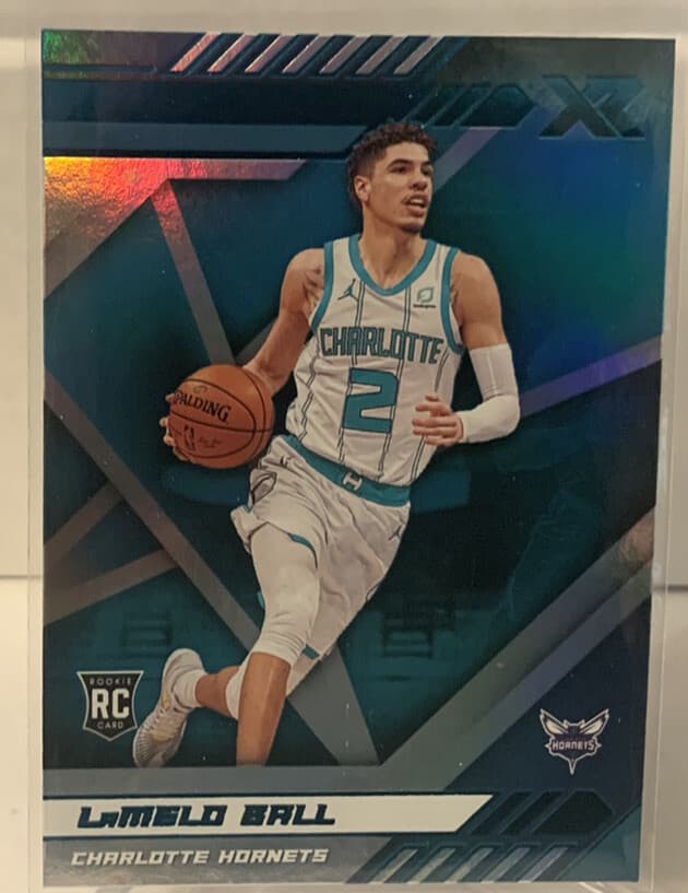 - CHRONICLES LAMELO BALL TEAL 2020 Panini 2020 Panini foil-teal