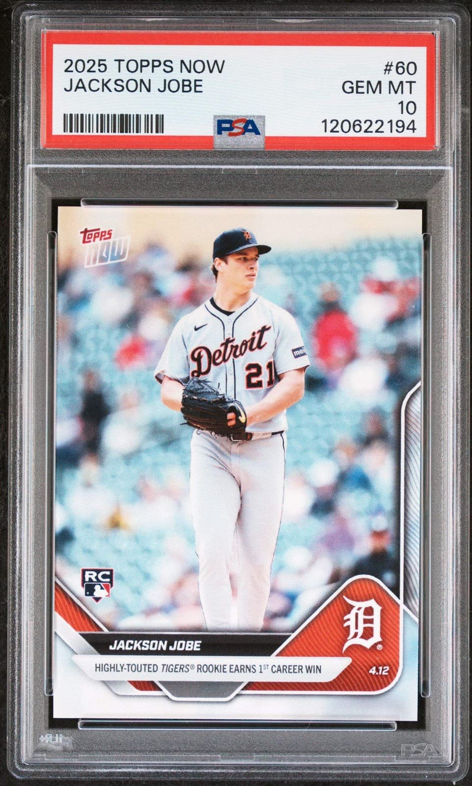 Now Jackson Jobe 2025 Topps