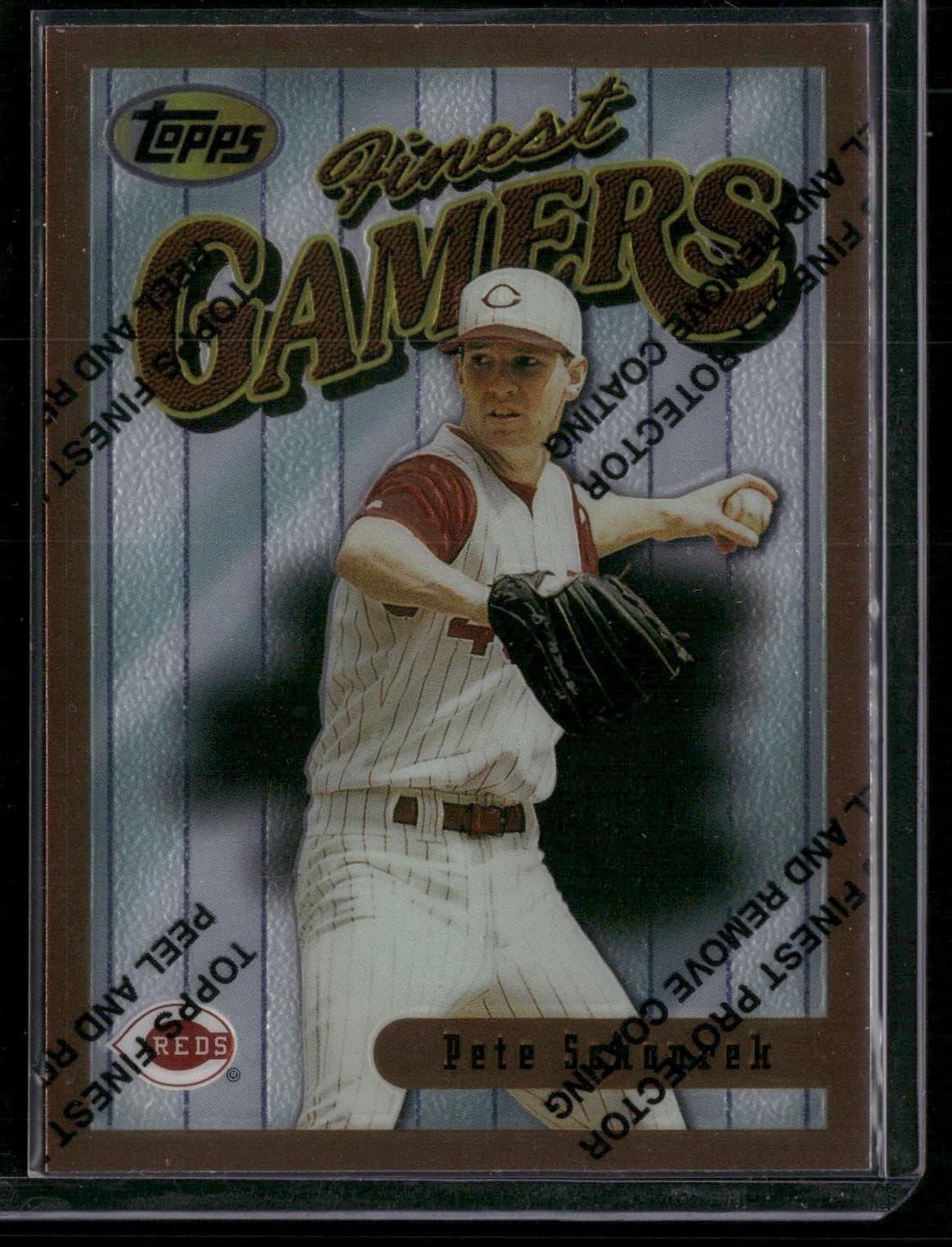 Pete Schourek 1996 Topps Finest