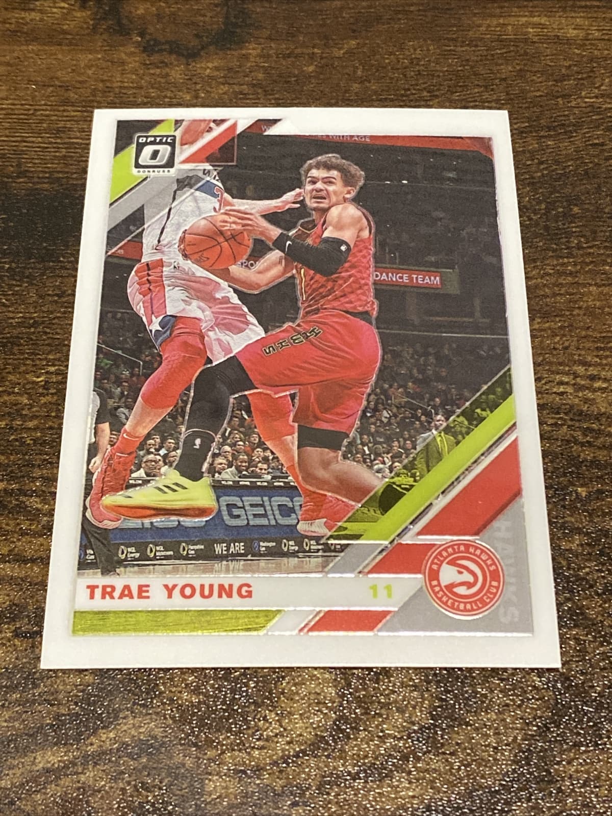 Trae Young Hawks 2019 Donruss Optic 2019 Donruss Optic