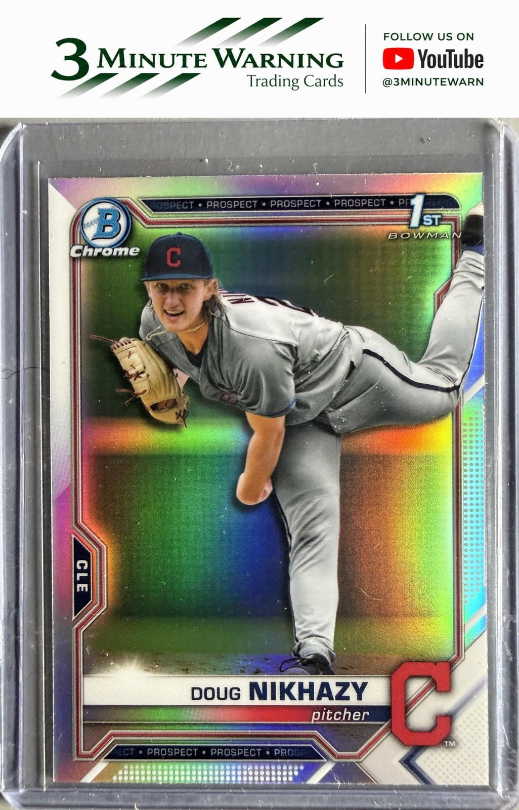 Doug Nikhazy 2021 Bowman Draft