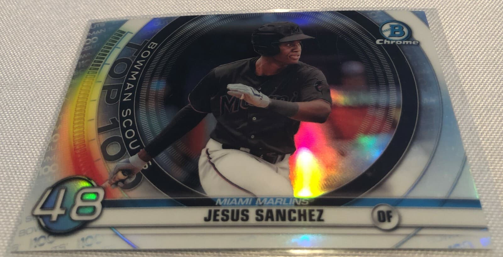 Baseball Jesus Sanchez 2020 Bowman Chrome 2020 Bowman Chrome