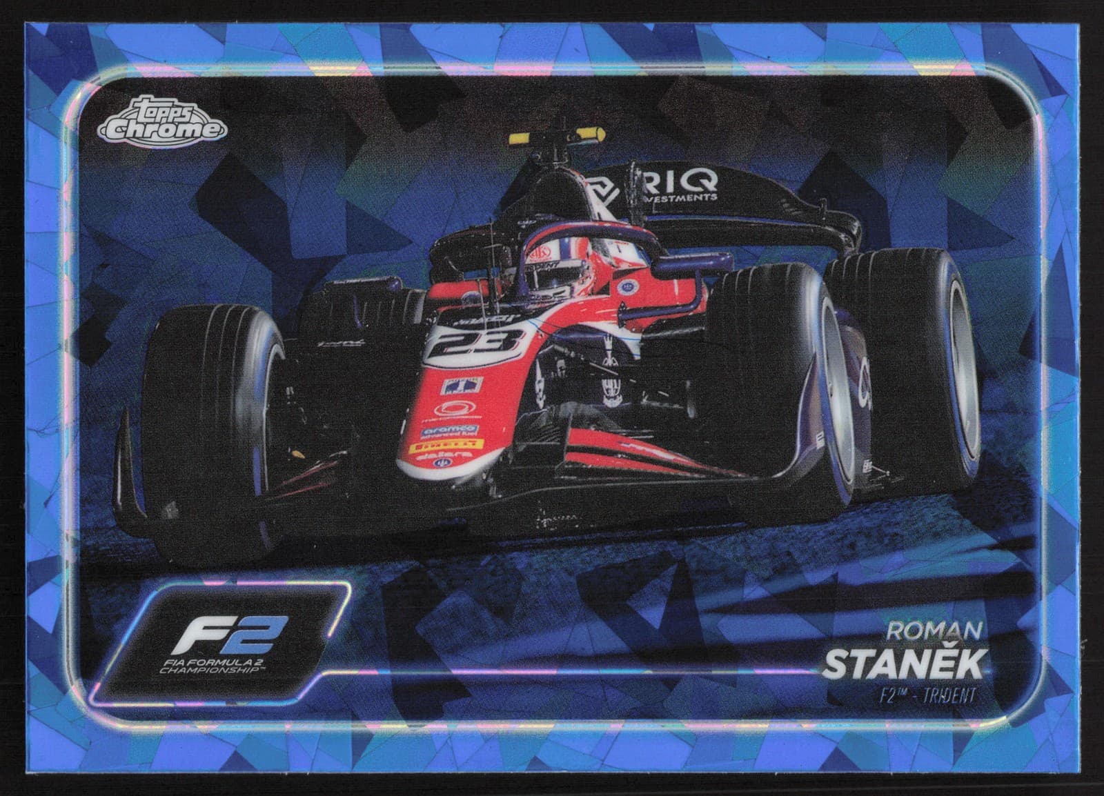 Sapphire Edition Formula 2024 Topps Chrome 2024 Topps Chrome aqua example 1