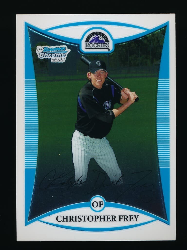 Prospects Christopher Frey 2008 Bowman Chrome 2008 Bowman Chrome