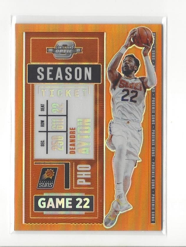 Optic Orange Deandre 2020 Panini Contenders 2020 Panini Contenders