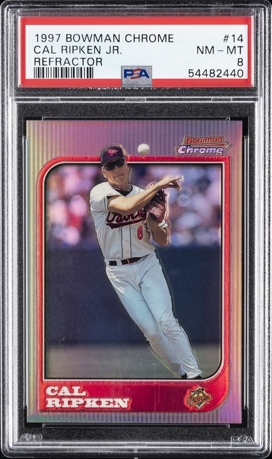 CAL RIPKEN JR. 1997 Bowman Chrome 1997 Bowman Chrome refractor