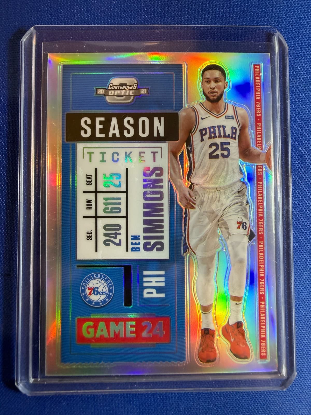 Optic Contenders Ben 2020 Unknown 2020 Unknown silver