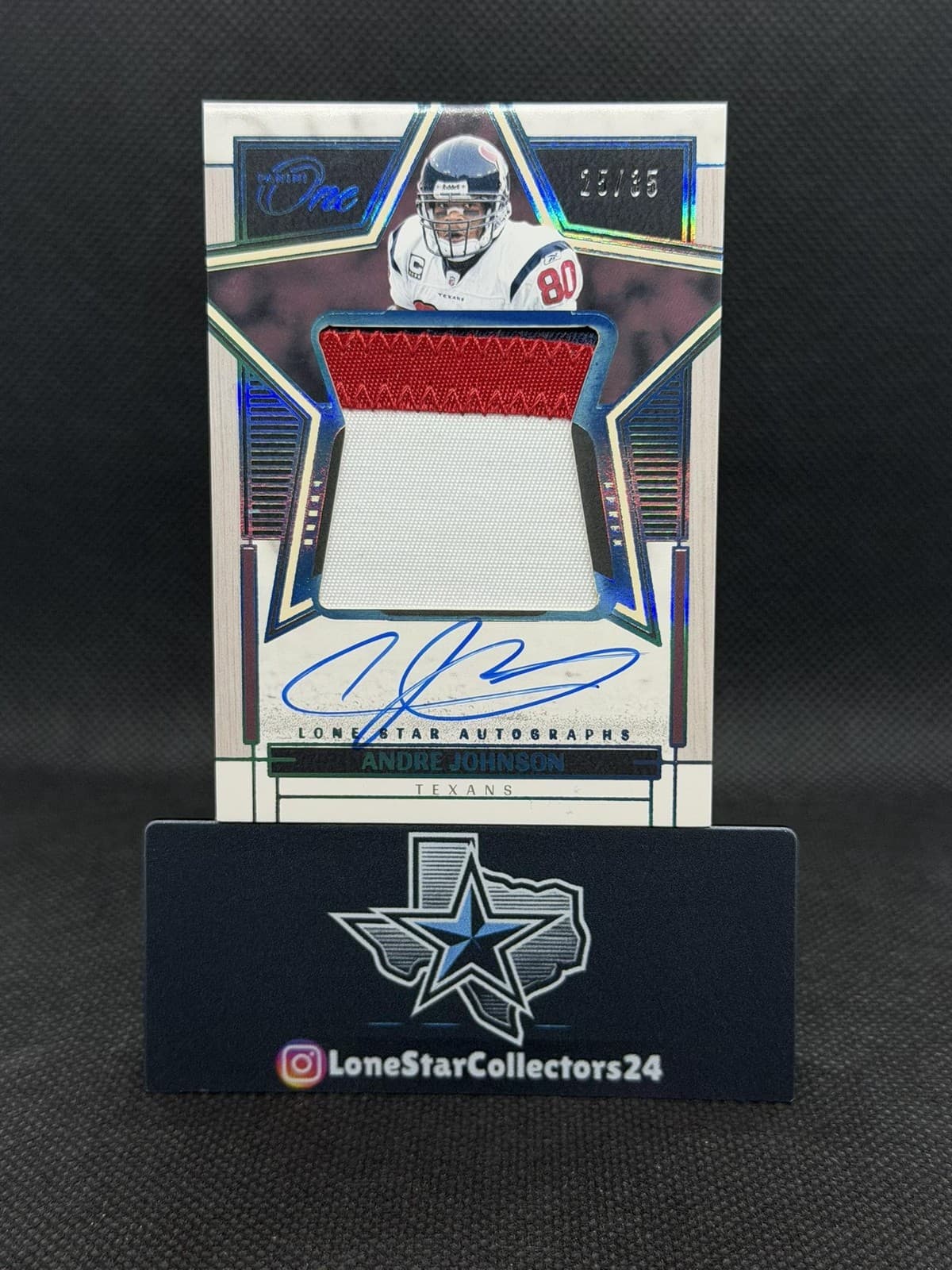 Collection Andre Johnson 2025 Panini Immaculate 2025 Panini Immaculate blue