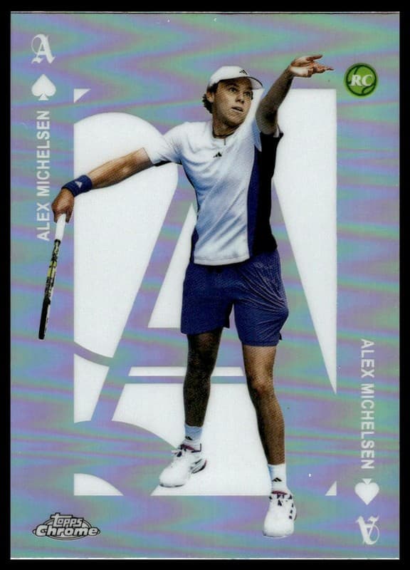 Tennis Alex Michelsen 2025 Topps Chrome 2025 Topps Chrome example 2