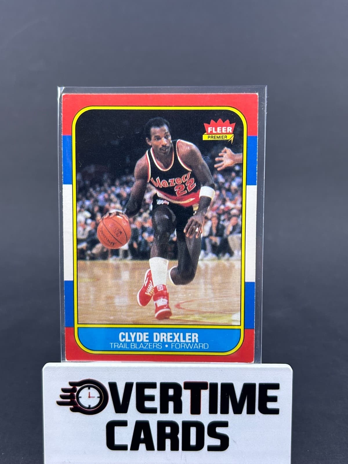 Clyde Drexler 1986 Fleer 1986 Fleer