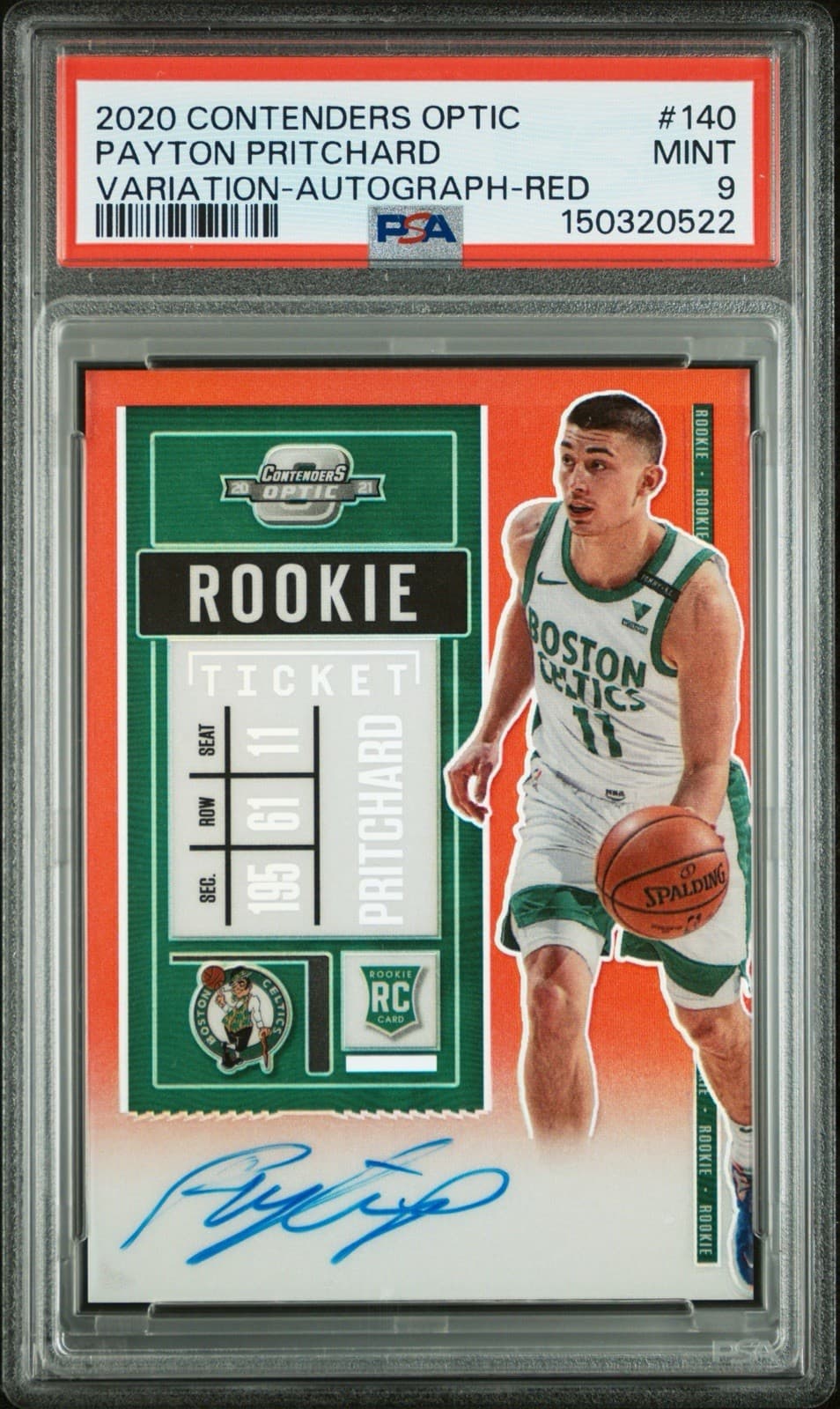 Optic Payton Pritchard 2020 Panini Contenders