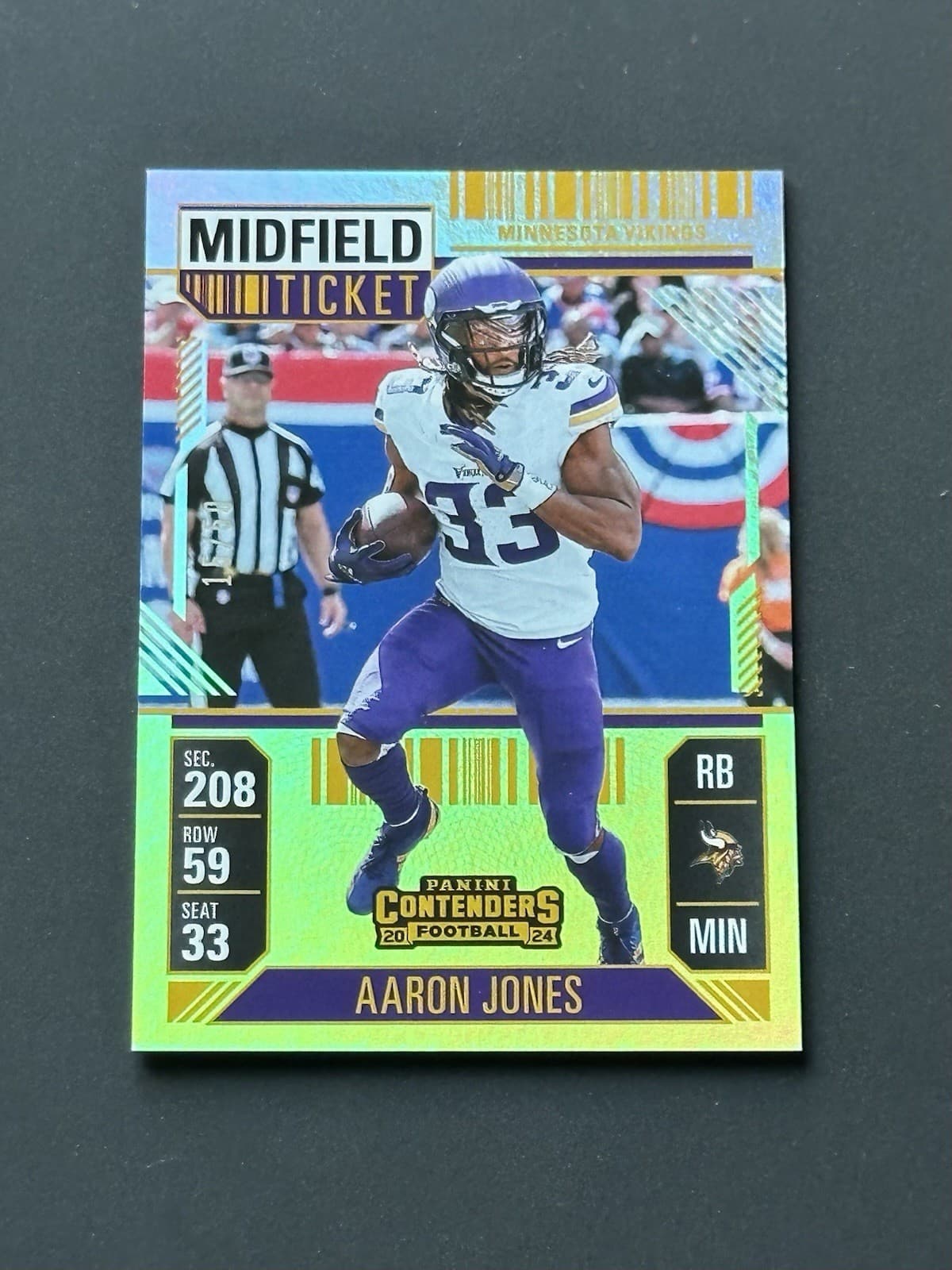 Midfield Ticket Aaron 2024 Panini Contenders 2024 Panini Contenders