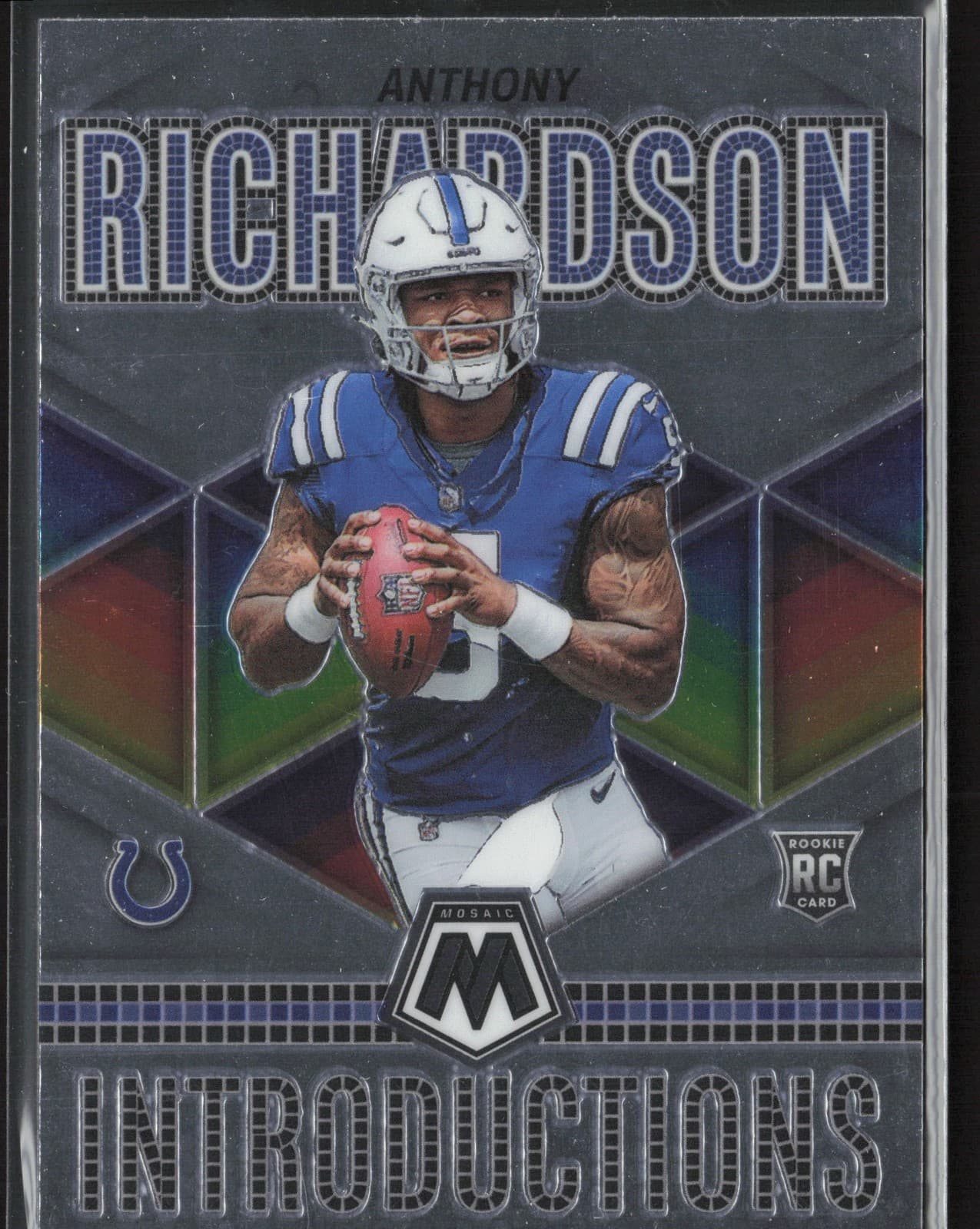 Anthony Richardson Introductions 2023 Panini Mosaic