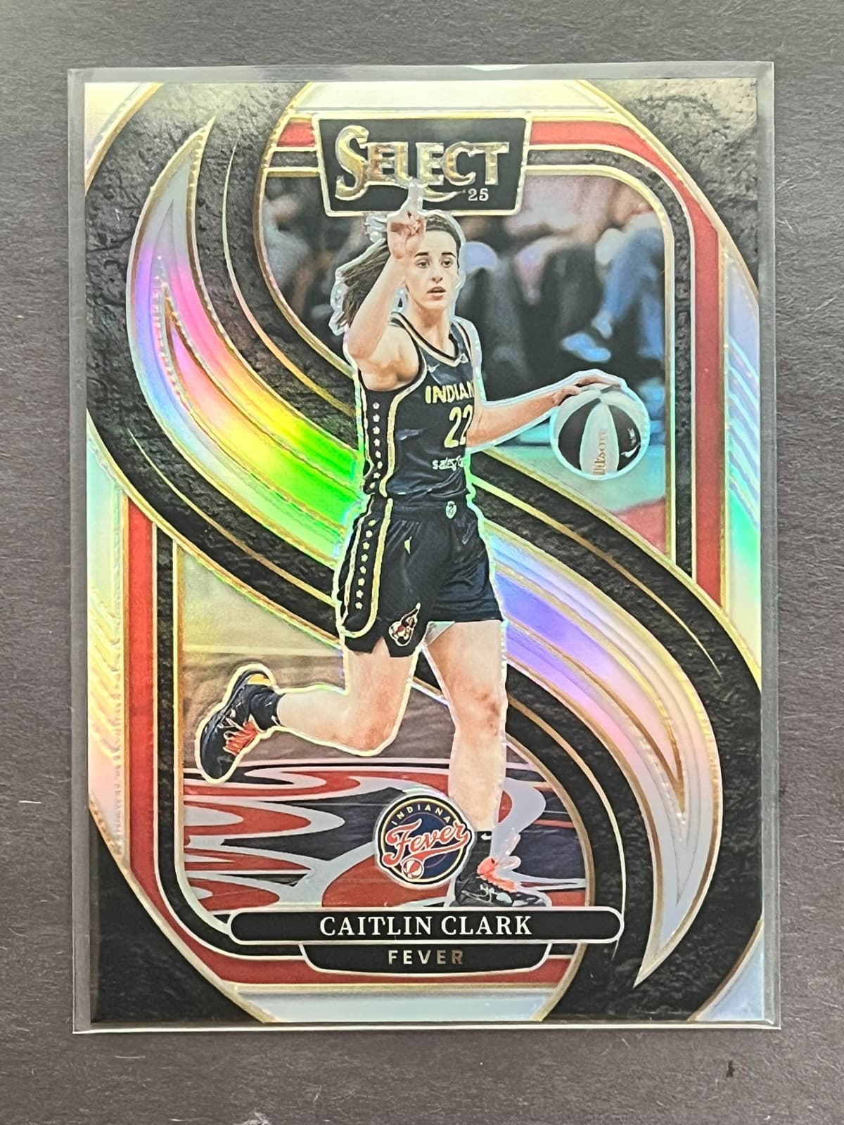Caitlin Clark Silver 2025 Panini Select 2025 Panini Select