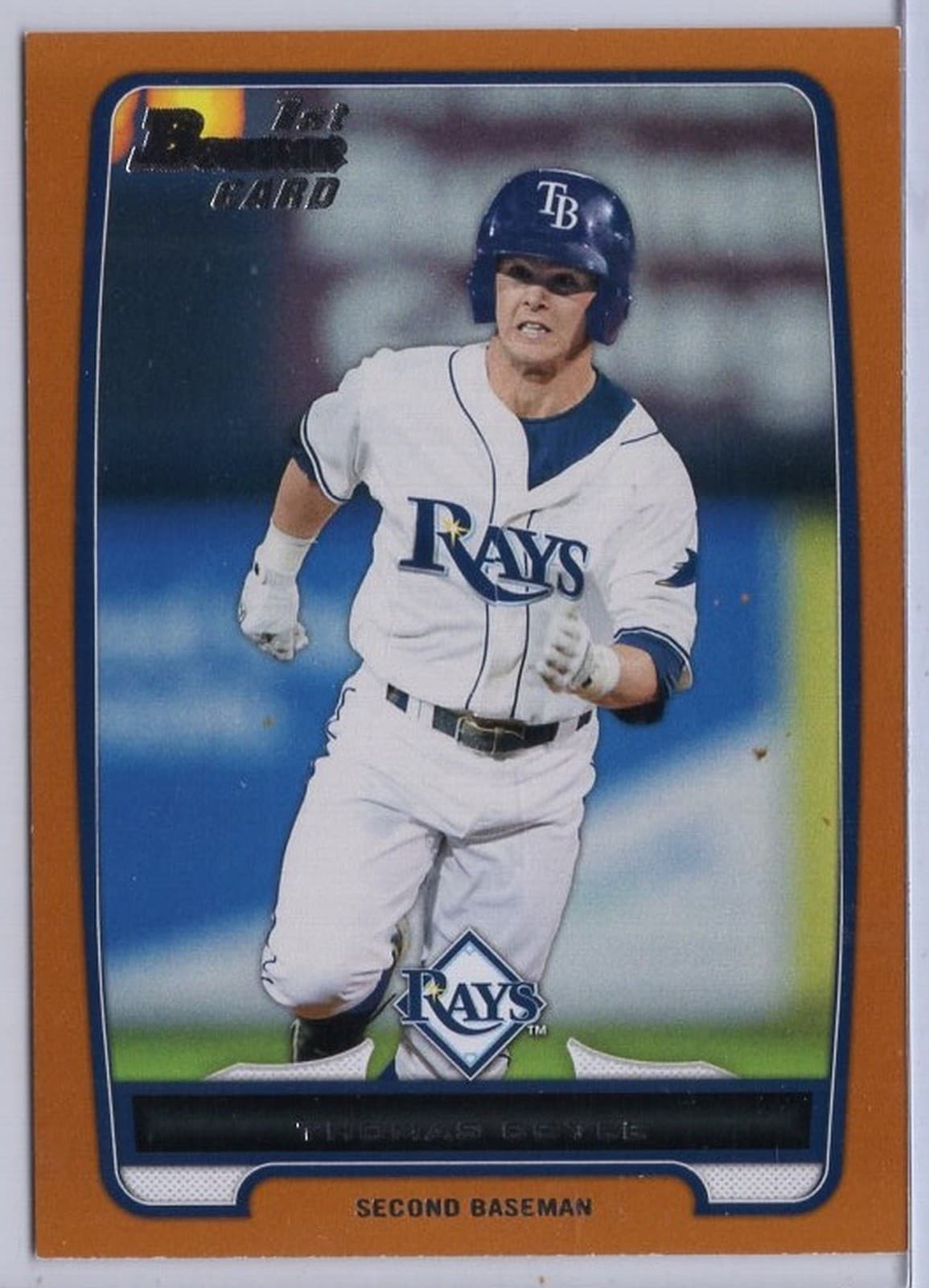 Orange Thomas Coyle 2012 Bowman Draft 2012 Bowman Draft orange