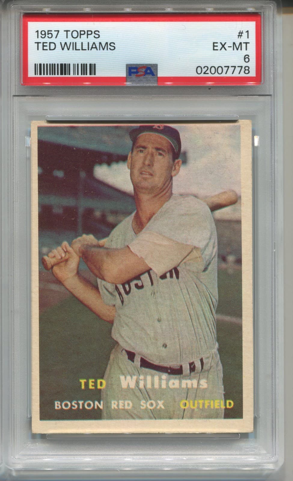 Ted Williams 1957 topps