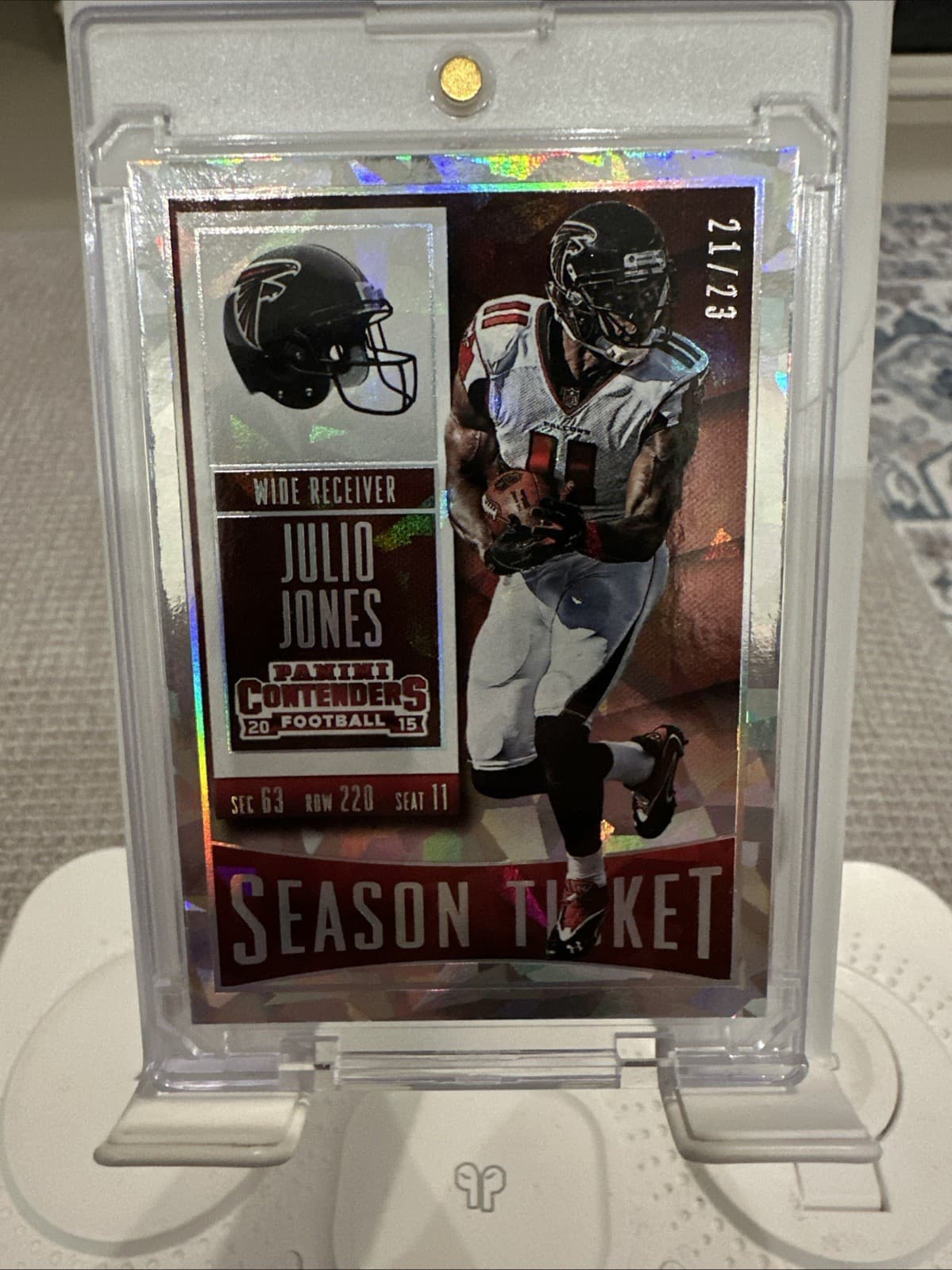 Season Ticket Julio 2015 Panini Contenders 2015 Panini Contenders cracked-ice