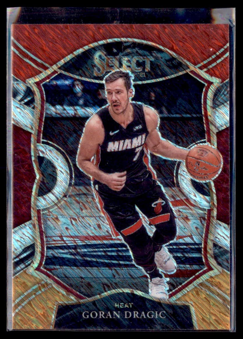 Basketball Red Goran 2020 Panini Select 2020 Panini Select orange-red
