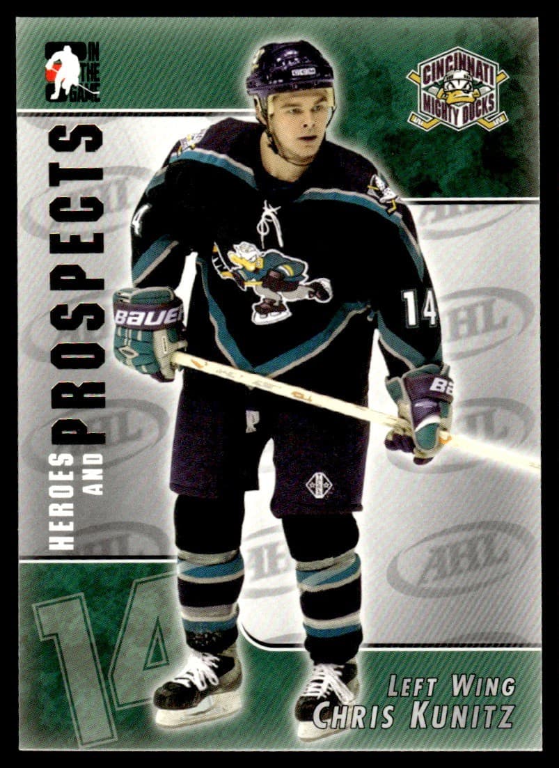 Prospects Chris Kunitz 2004 In The Game 2004 In The Game