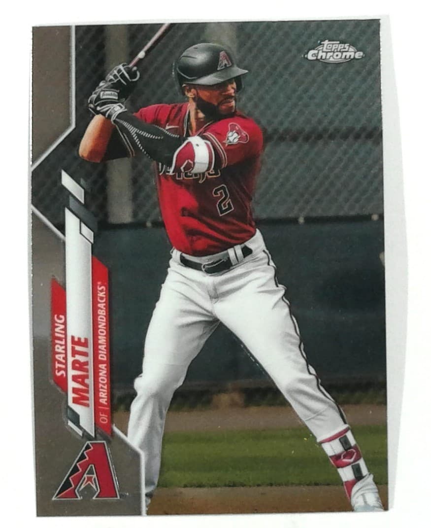 Starling Marte Arizona 2020 Topps Chrome 2020 Topps Chrome